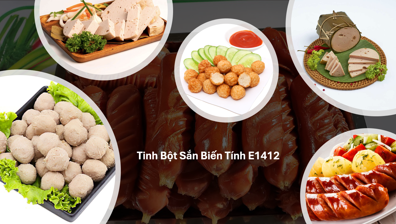 Tinh Bột Sắn Biến Tính E1412